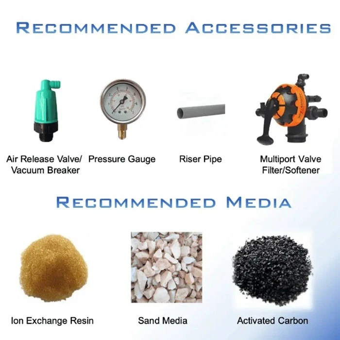 FRP filter tank accessory